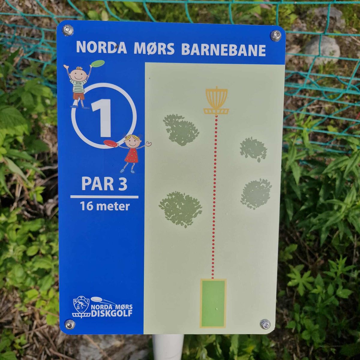 Teesign på barnebana 🦋