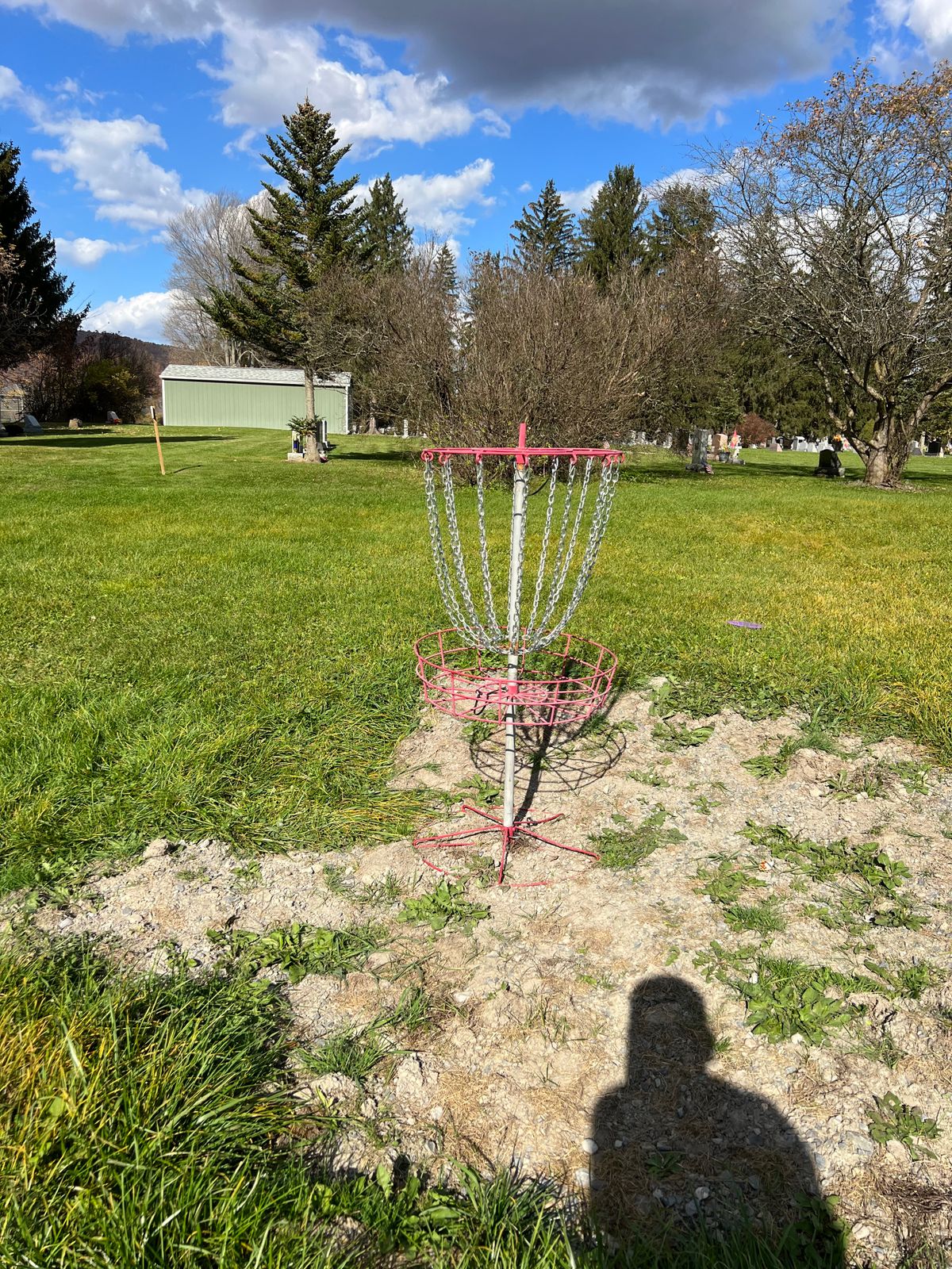 Hole 1 from front side 