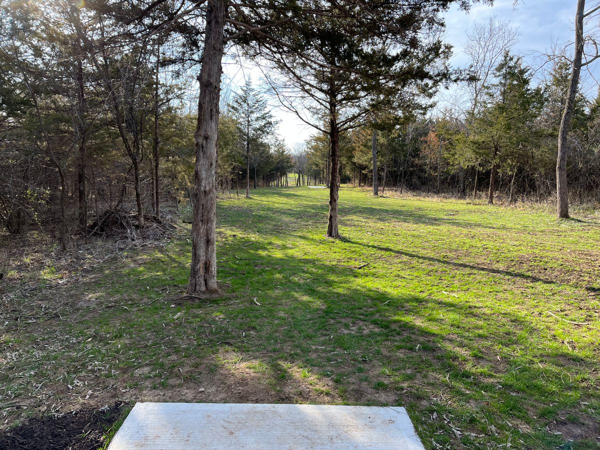Hole 9 tee