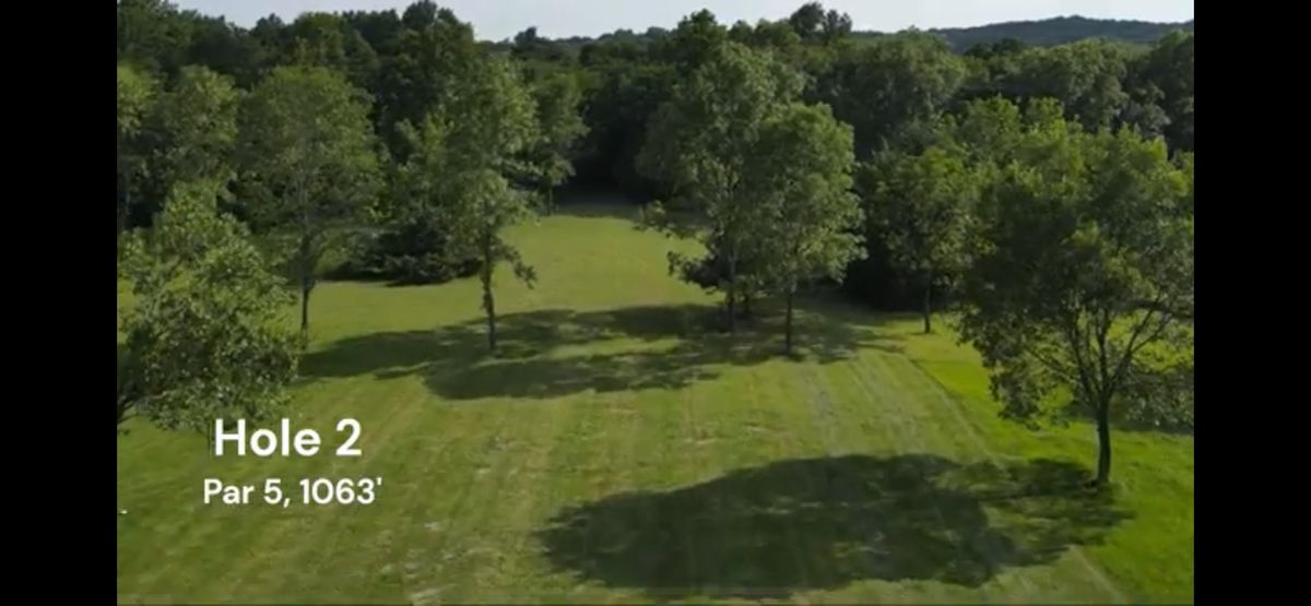 Hole #2 Drone look into basket.