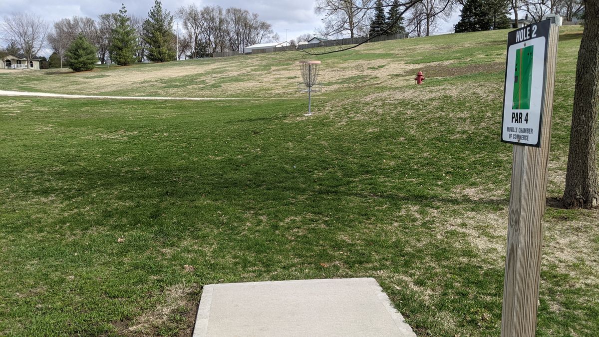 Tee #2 (basket 8 in foreground)