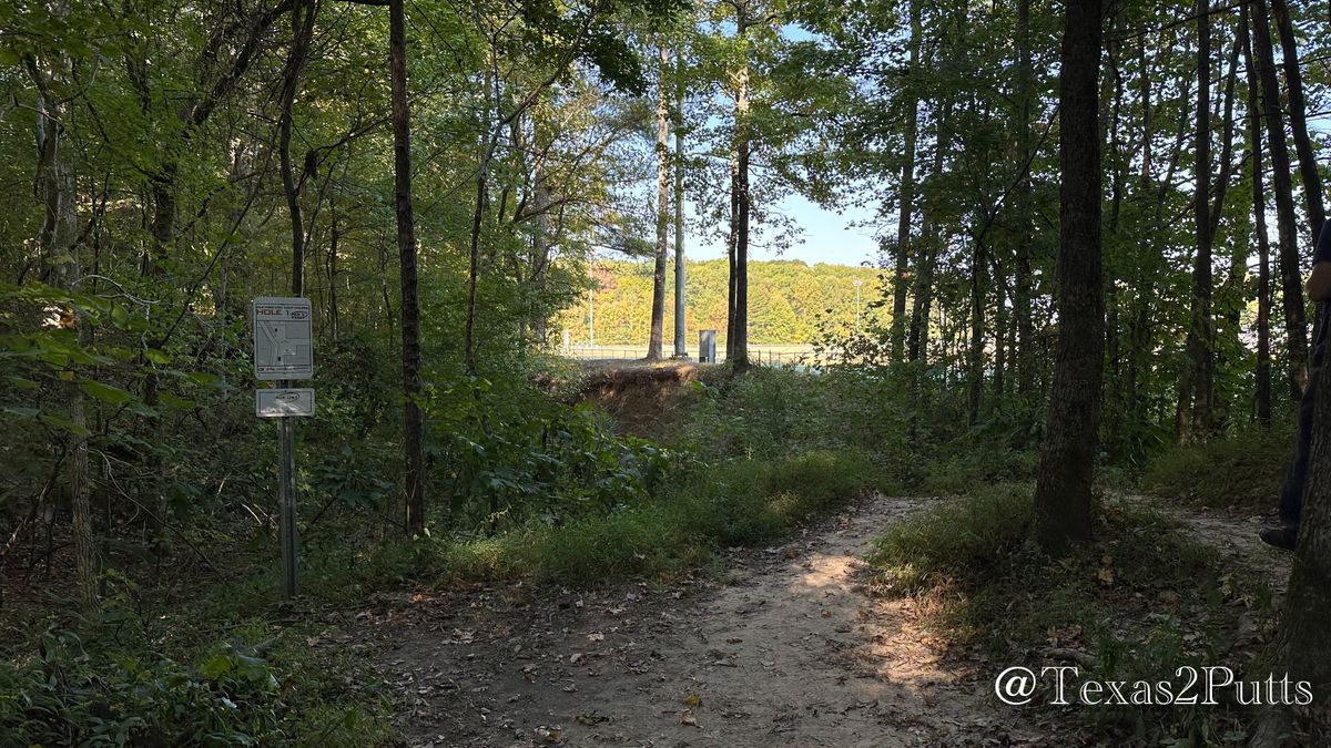 Hole 1: Over the creek