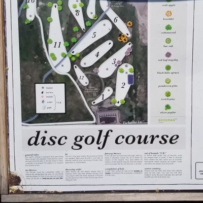 Updated 12 hole course layout