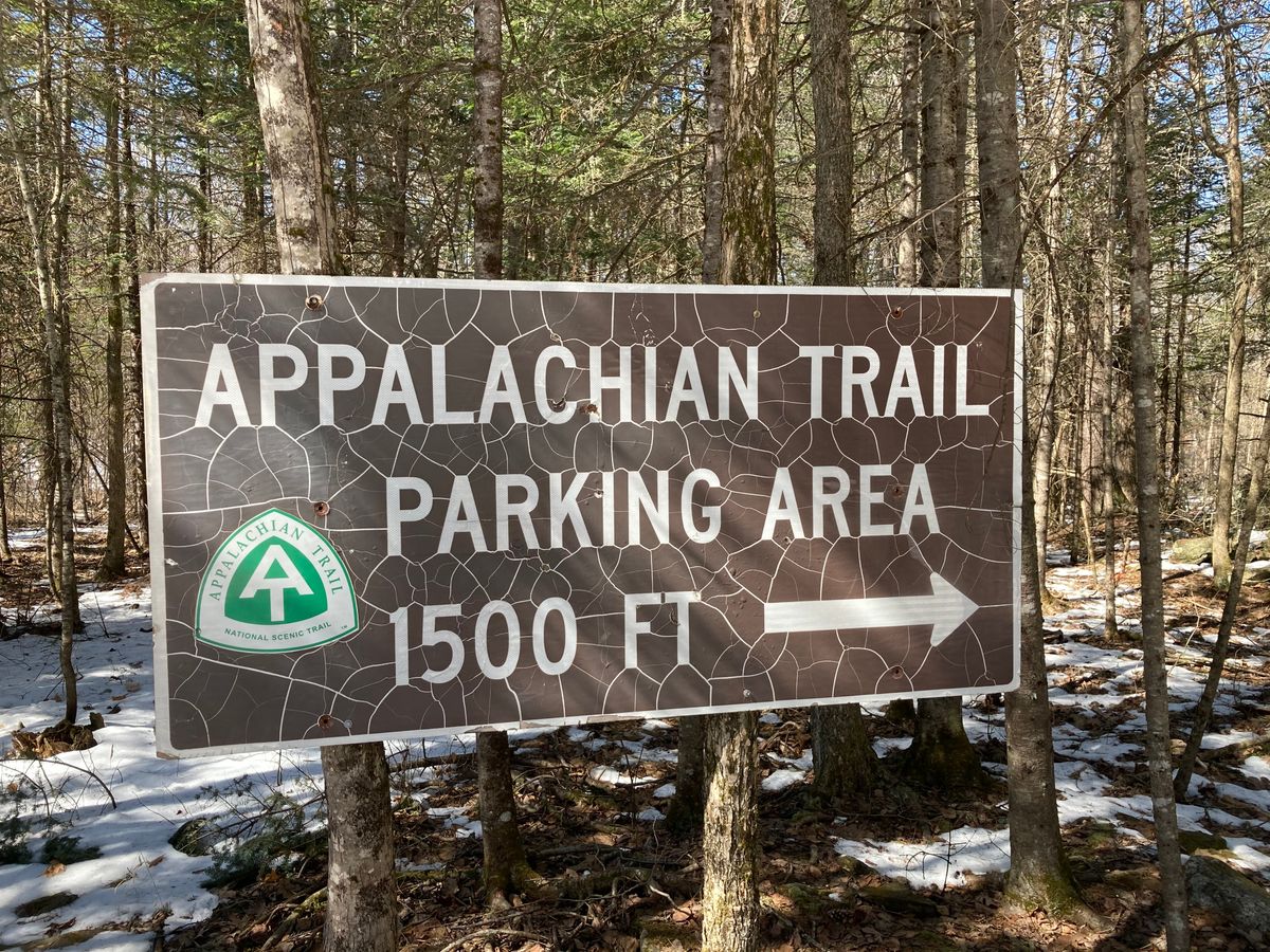 Part of the Appalachian Trail