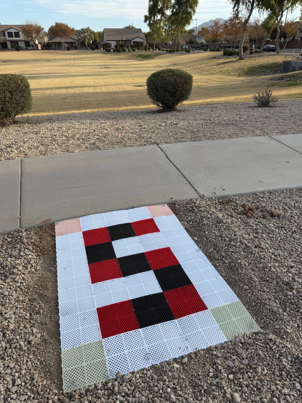 Tee pad extension for 5.