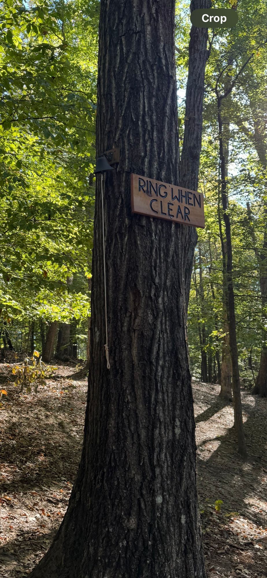 Hole 18 bell