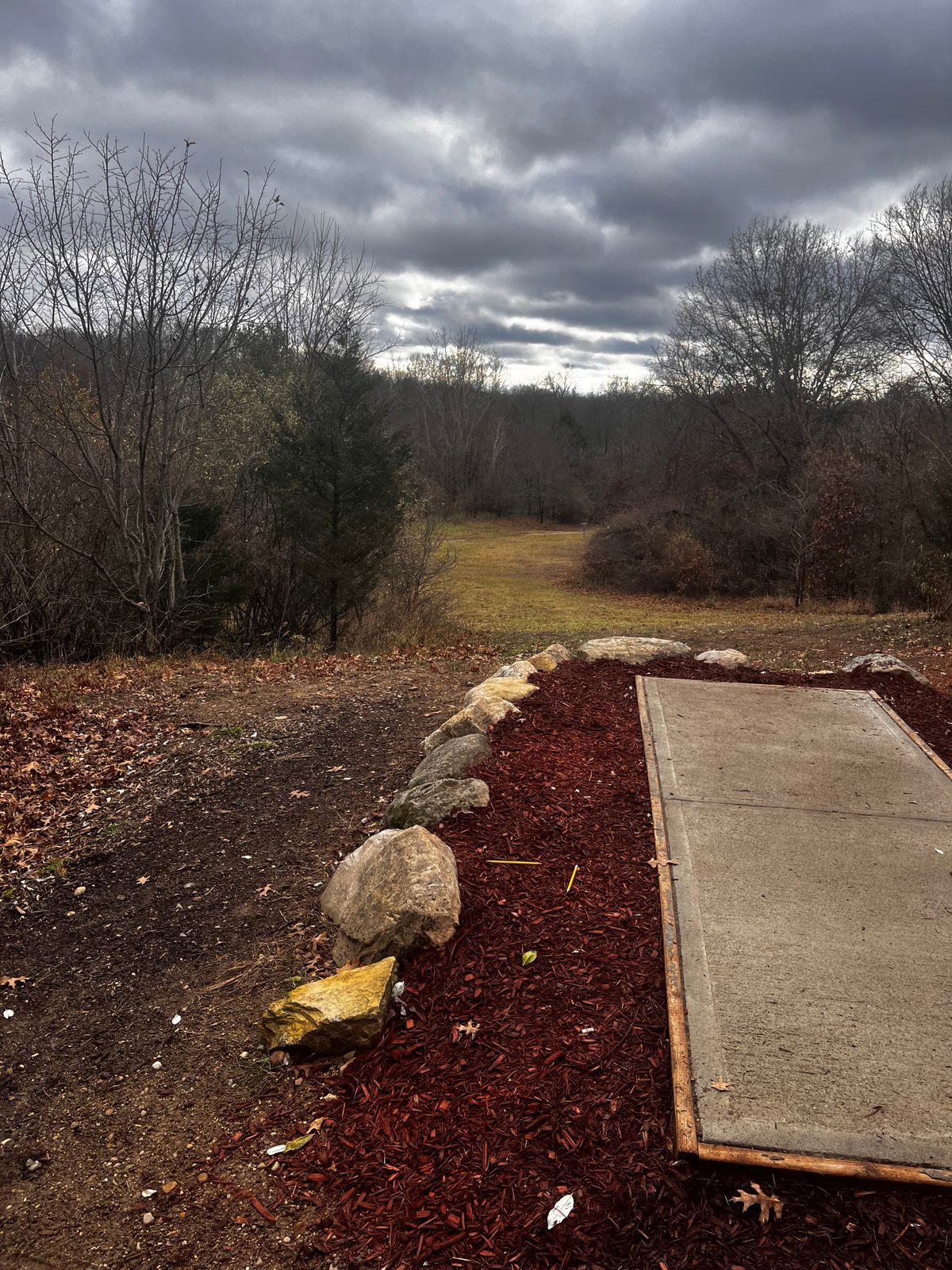 Hole 1 short