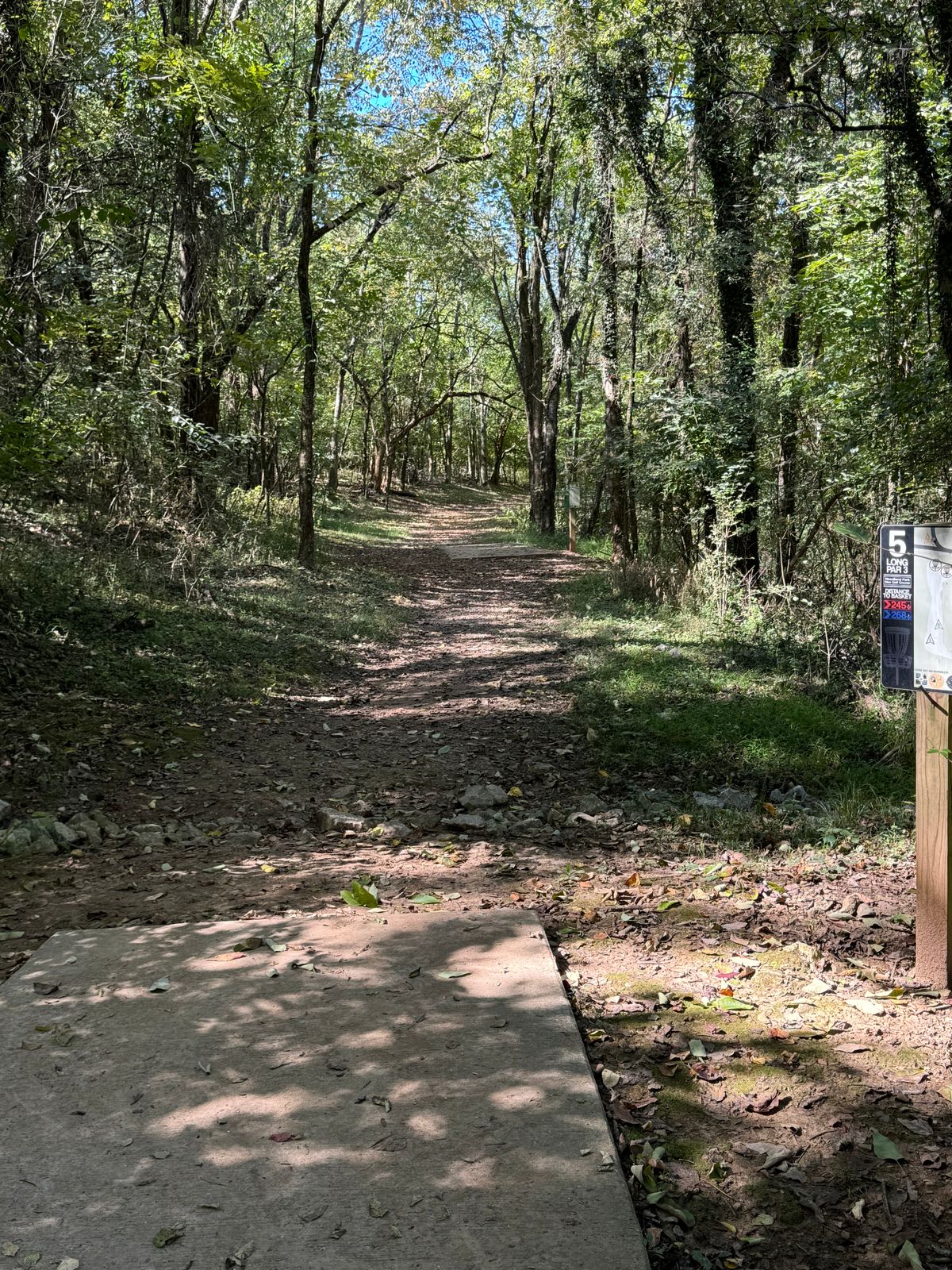 Hole 5 great tunnel shot