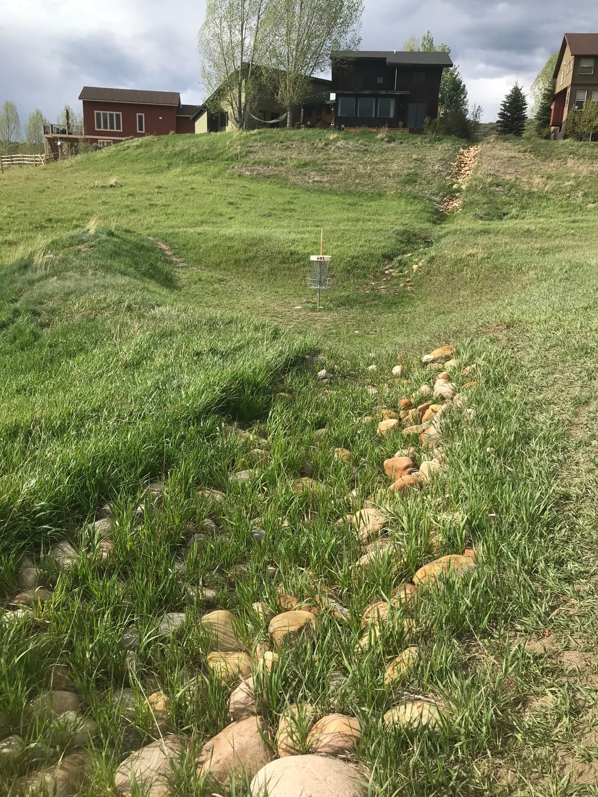 Awesome pit basket location. You’ll swear it’s not there until you are right on top of it.