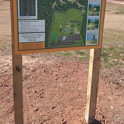 Course starts here on the right side parking lot of the YMCA