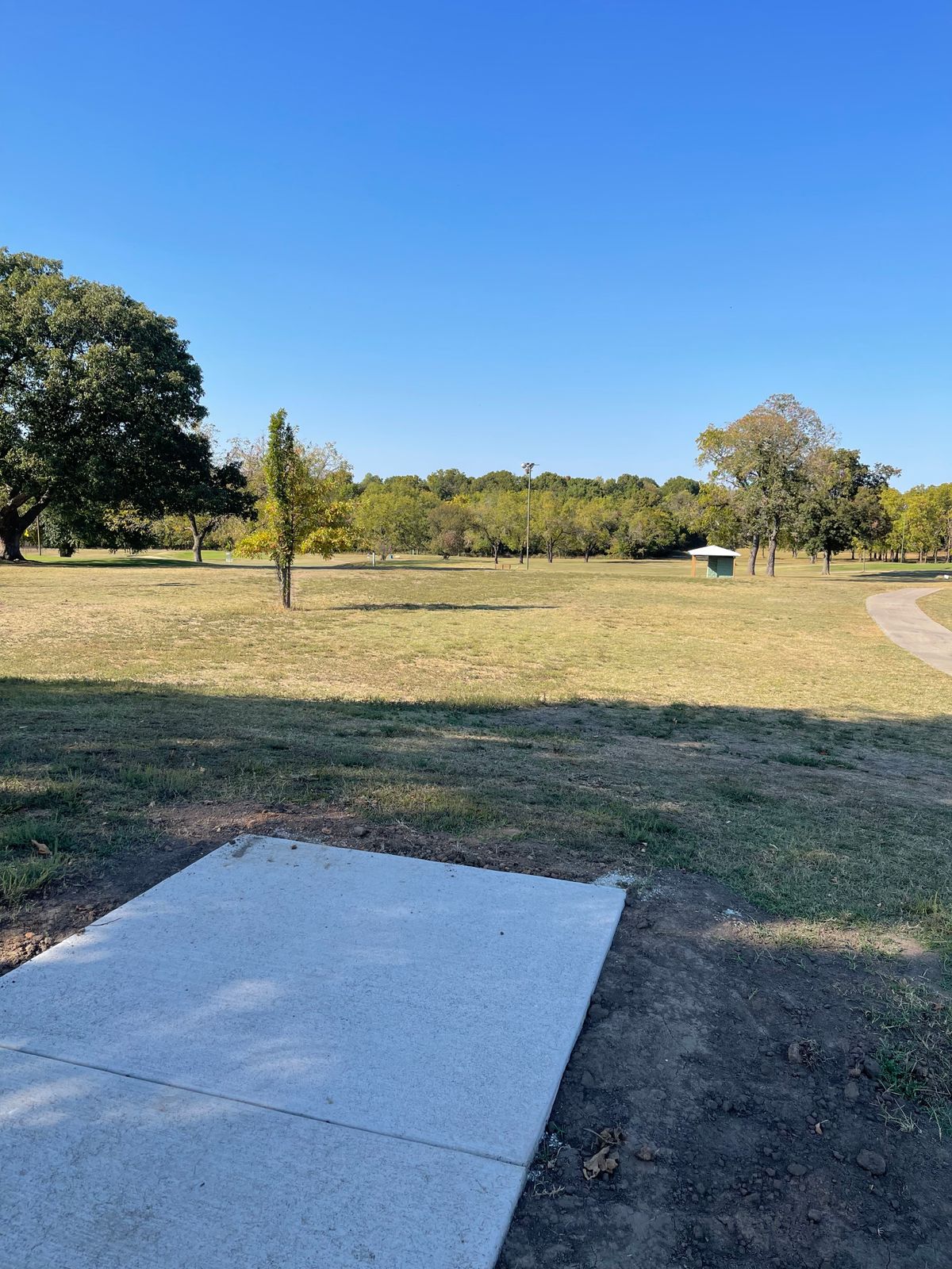 Hole 8’s tee (par 4)
