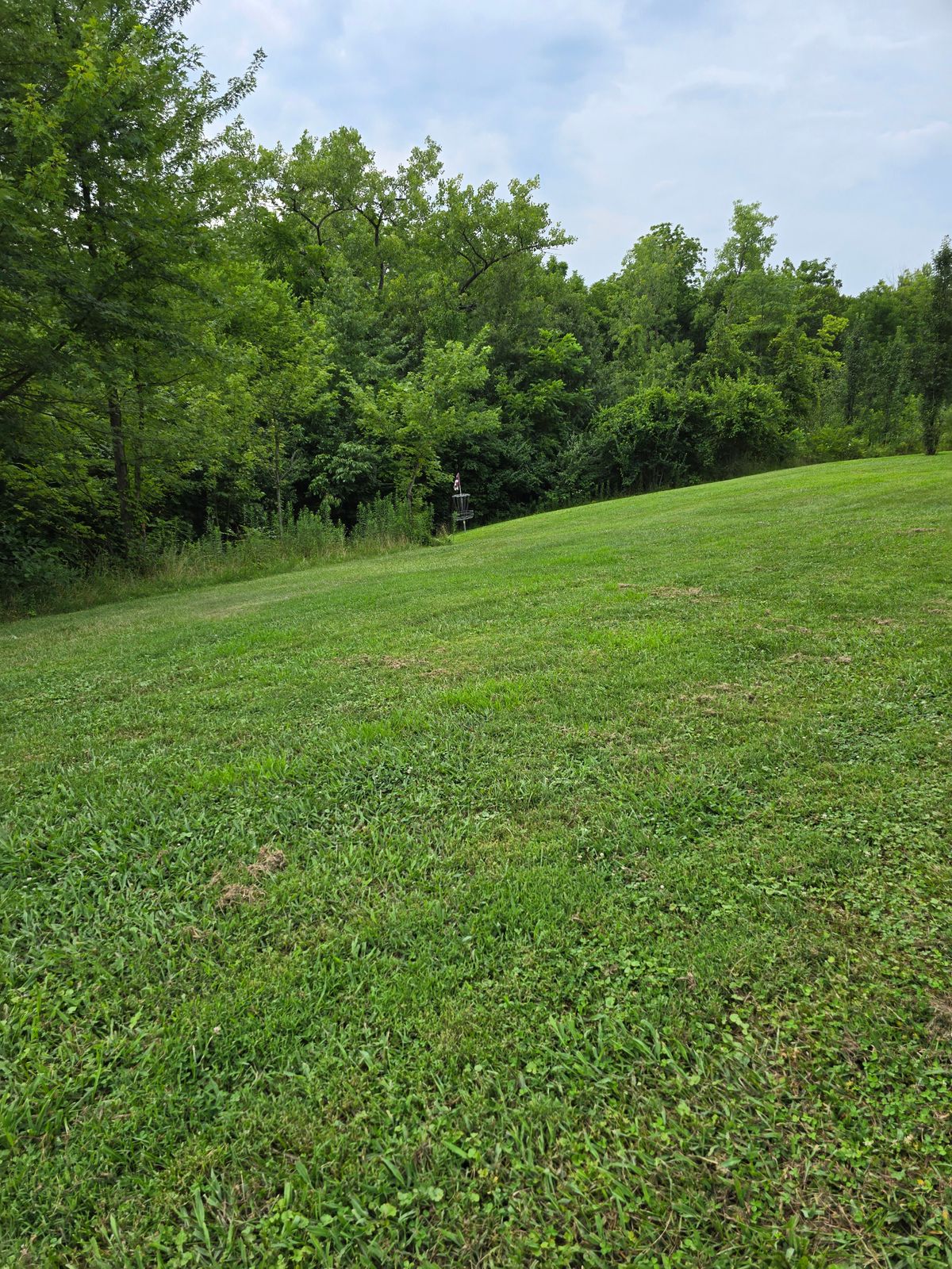 Hole 9 green