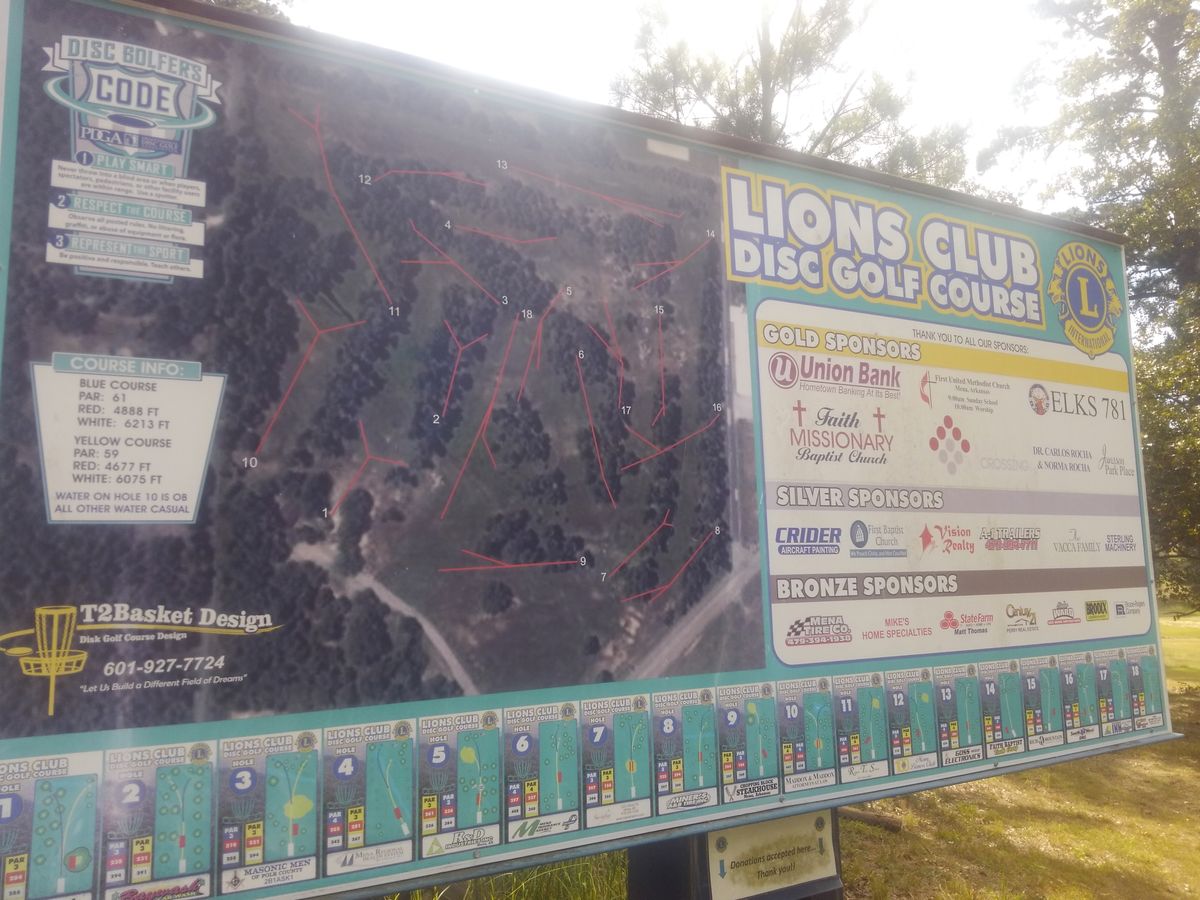 Course layout