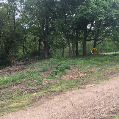 Hole 18 in the fairway