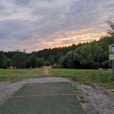 Hole 2 at 22.30 in July