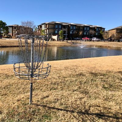 Hole 1 basket