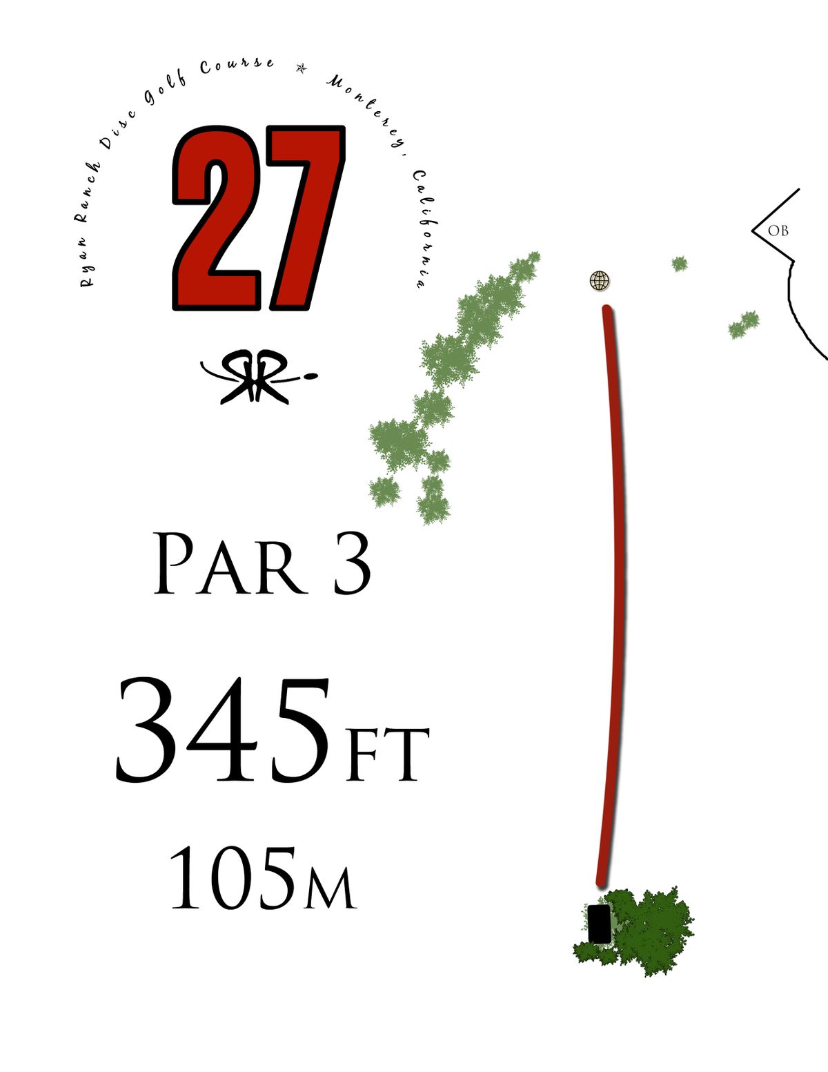 Tee sign.