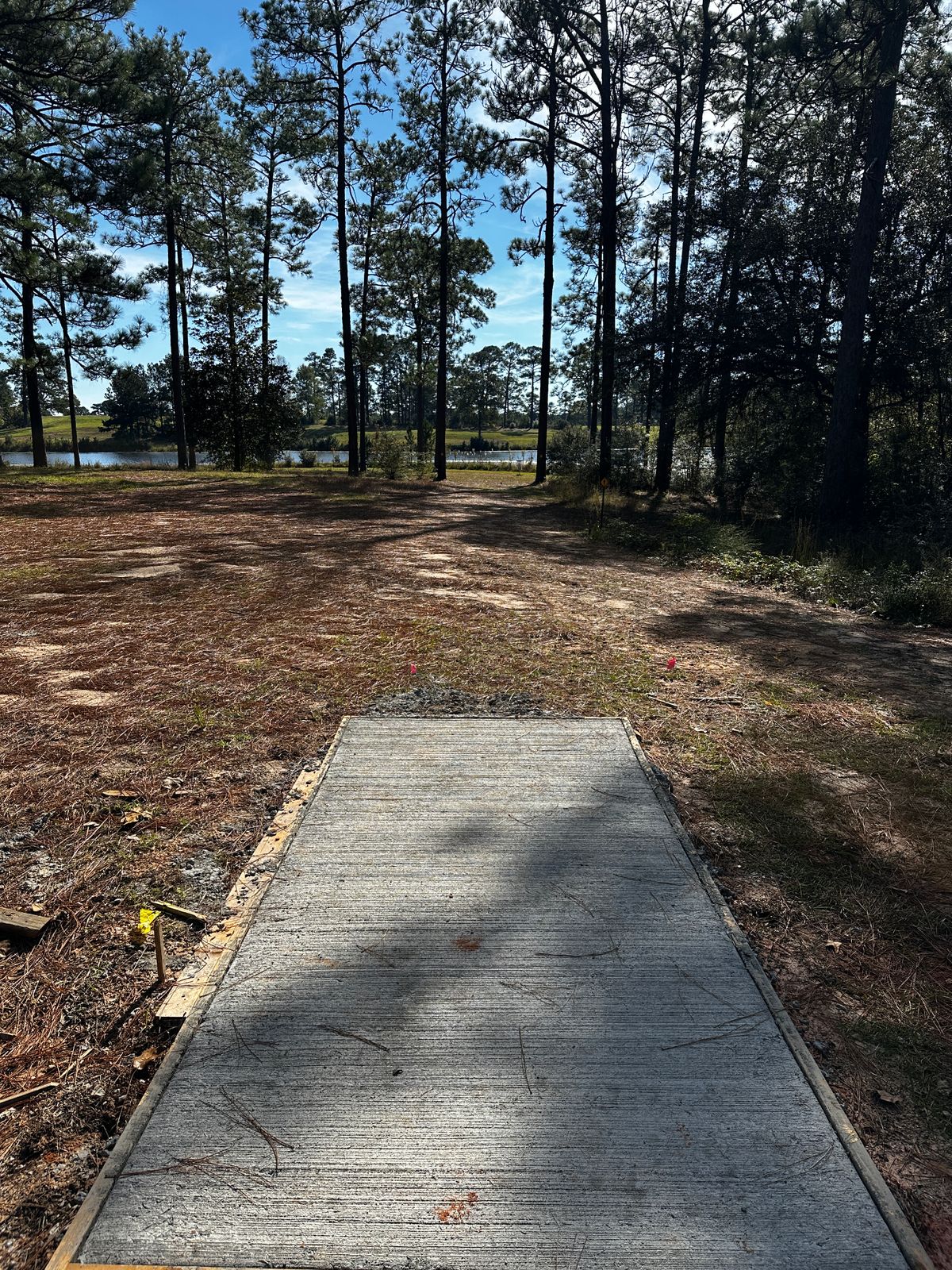 Hole 17 Blue and Red