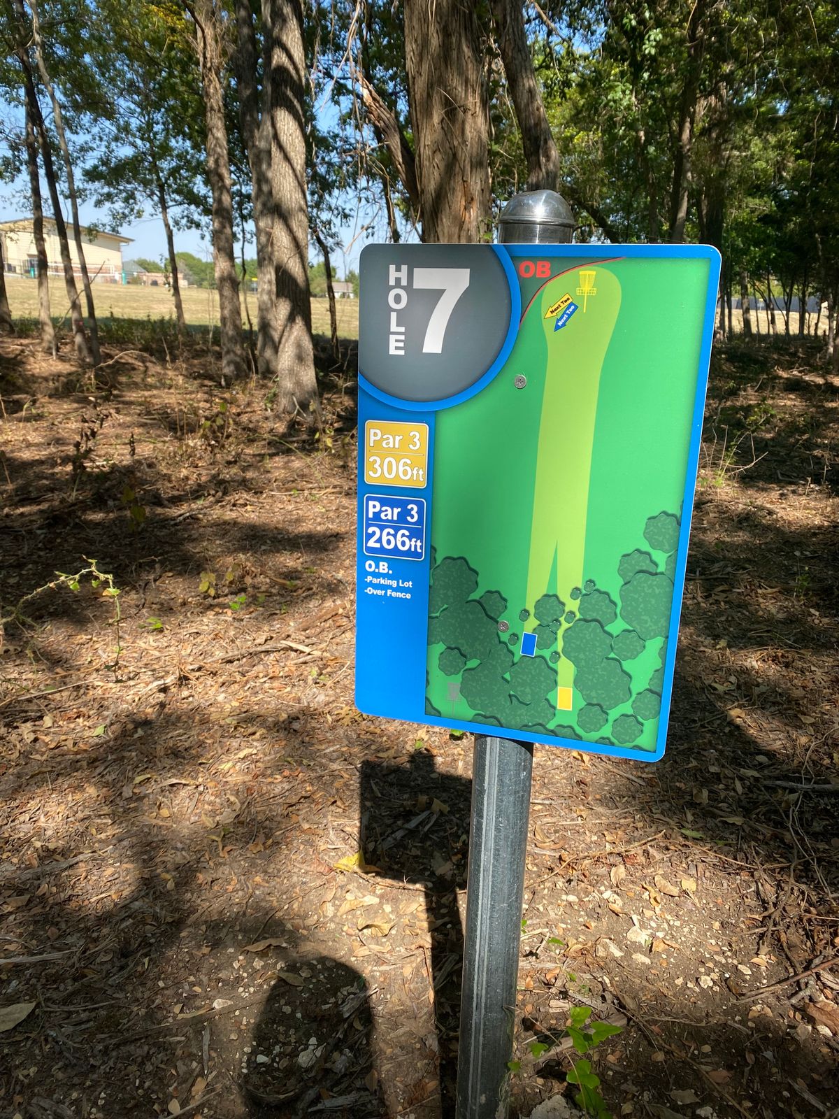 Hole 7 sign