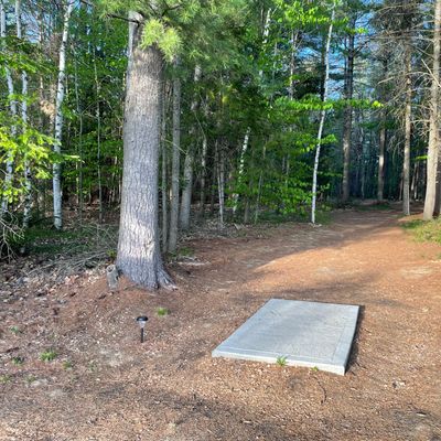 Hole 1 tee