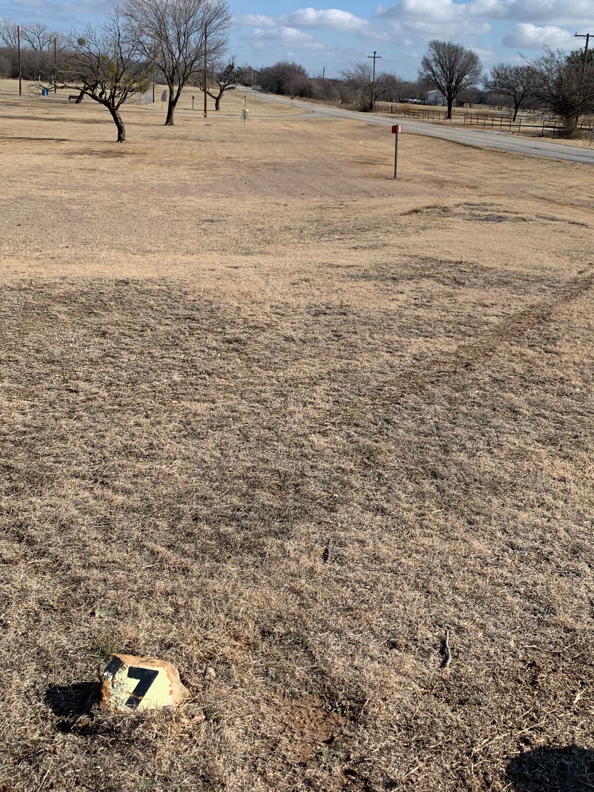 Hole 7   Watch out for cars