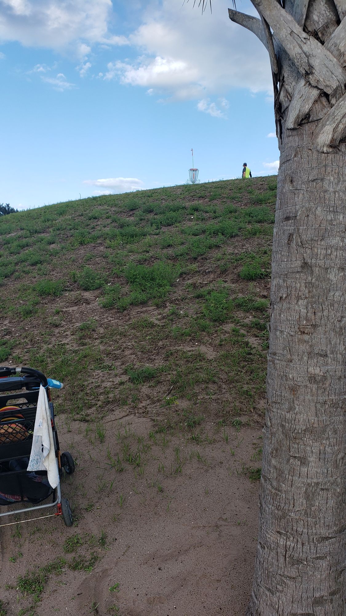 Got to climb up to Hole 15!