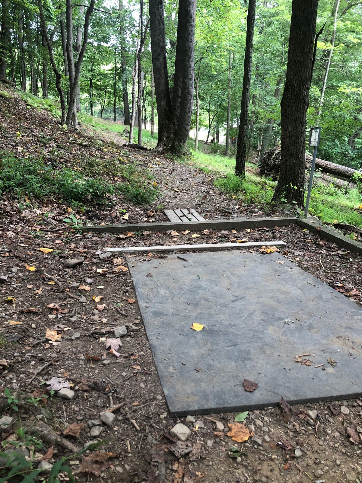Hole 3 tee pad
