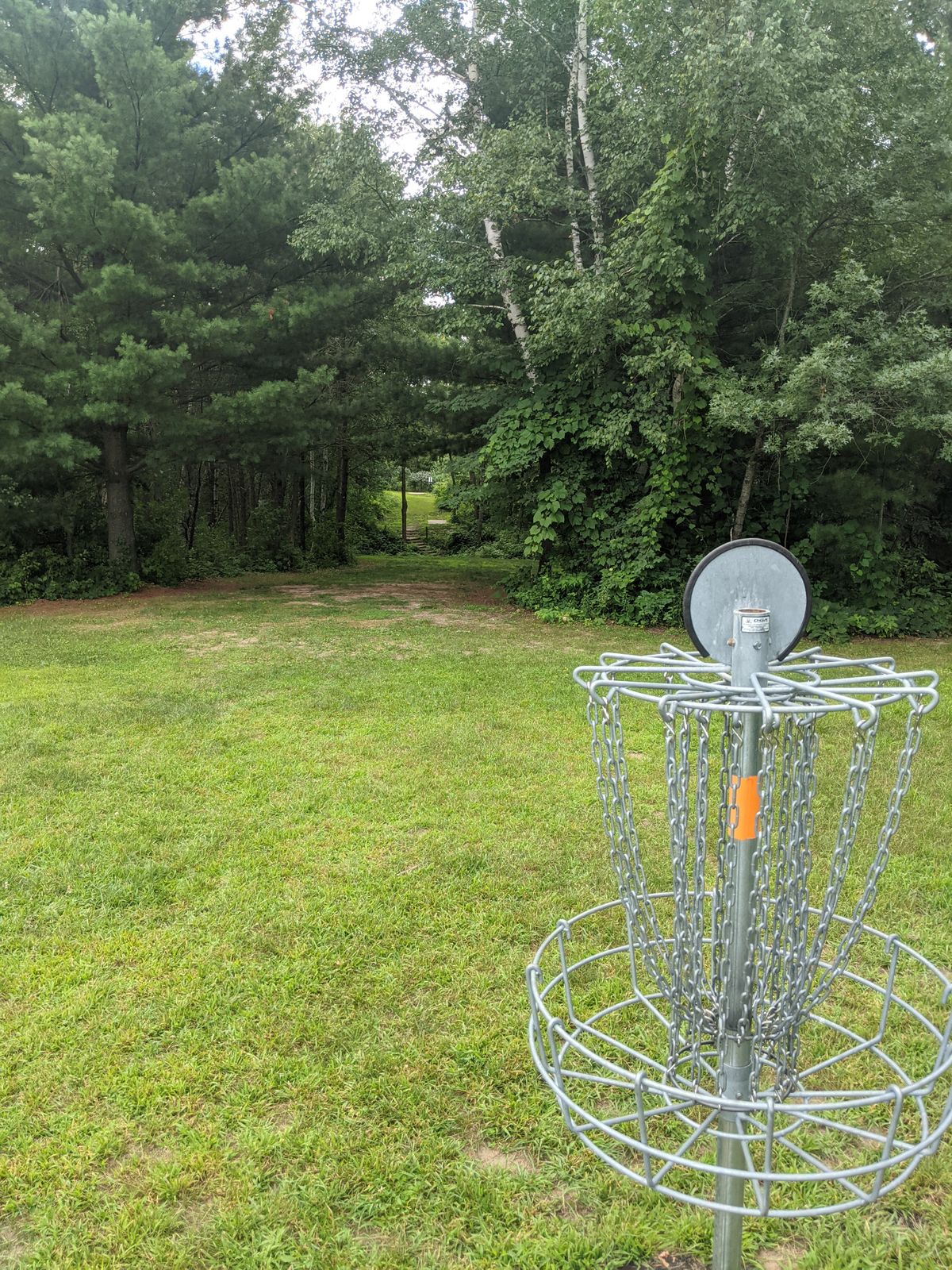 Hole 1 - Looking back
