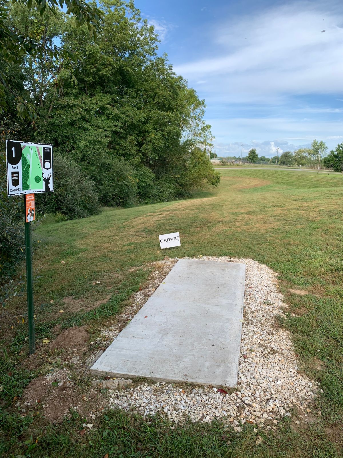 Hole 1 Tee Shot