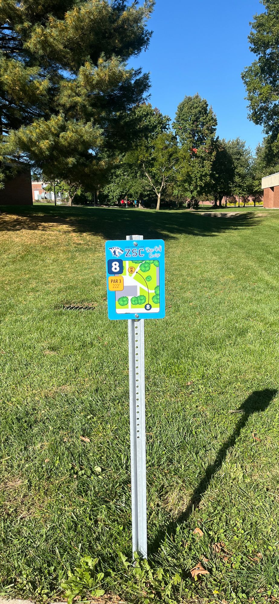 Hole 8 tee pad