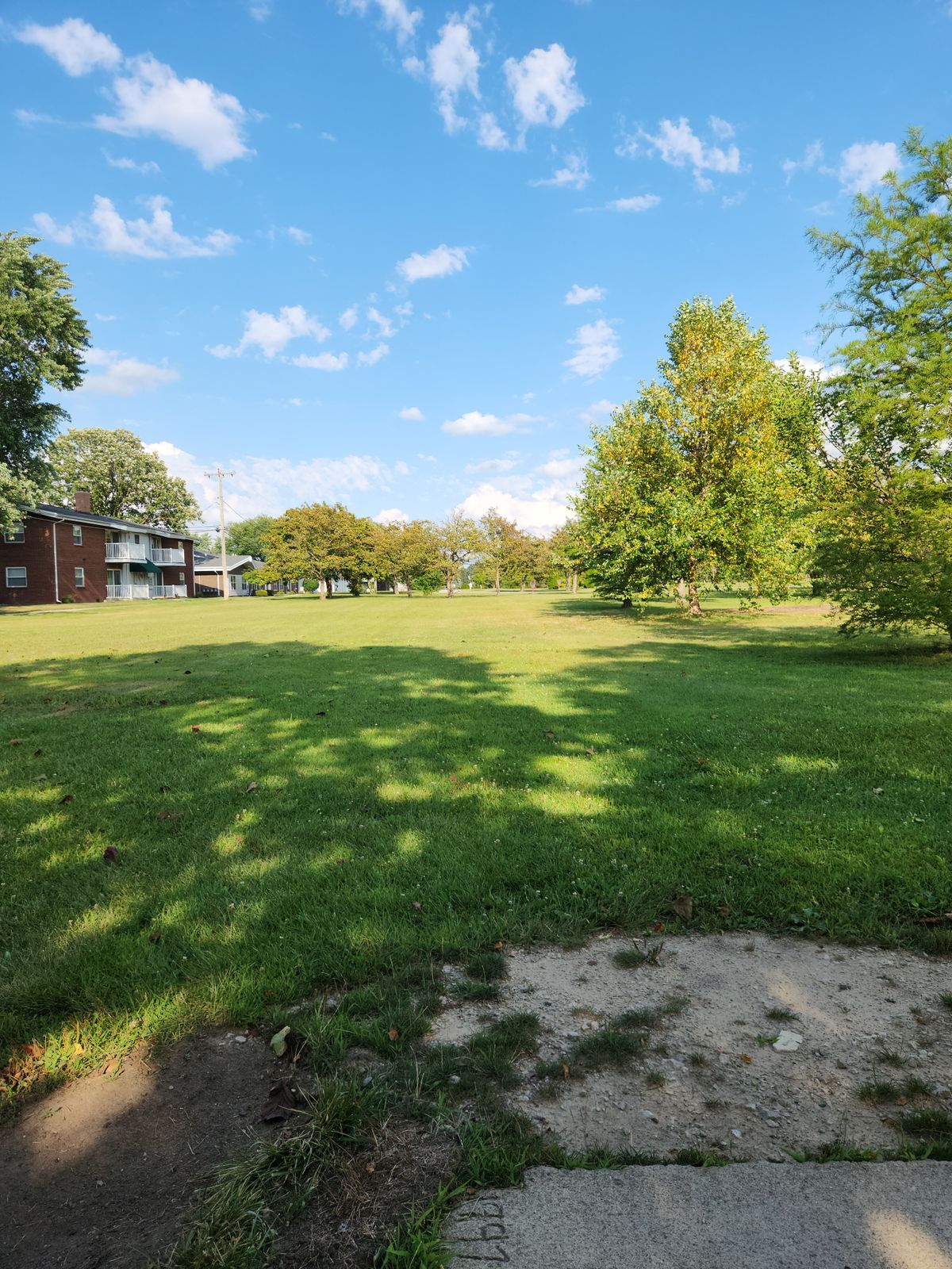 View of hole 13 from tee