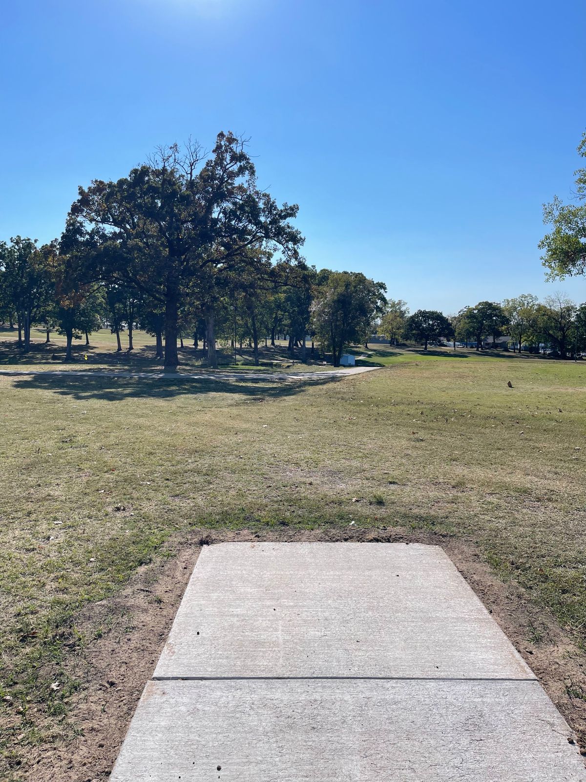 Hole 4’s tee. (Par 4 water carry)
