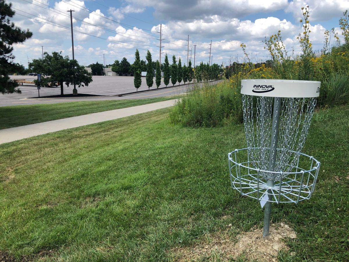 Hole 8 basket