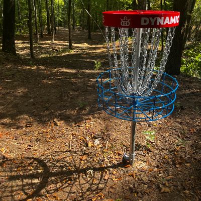 Hole 1 basket