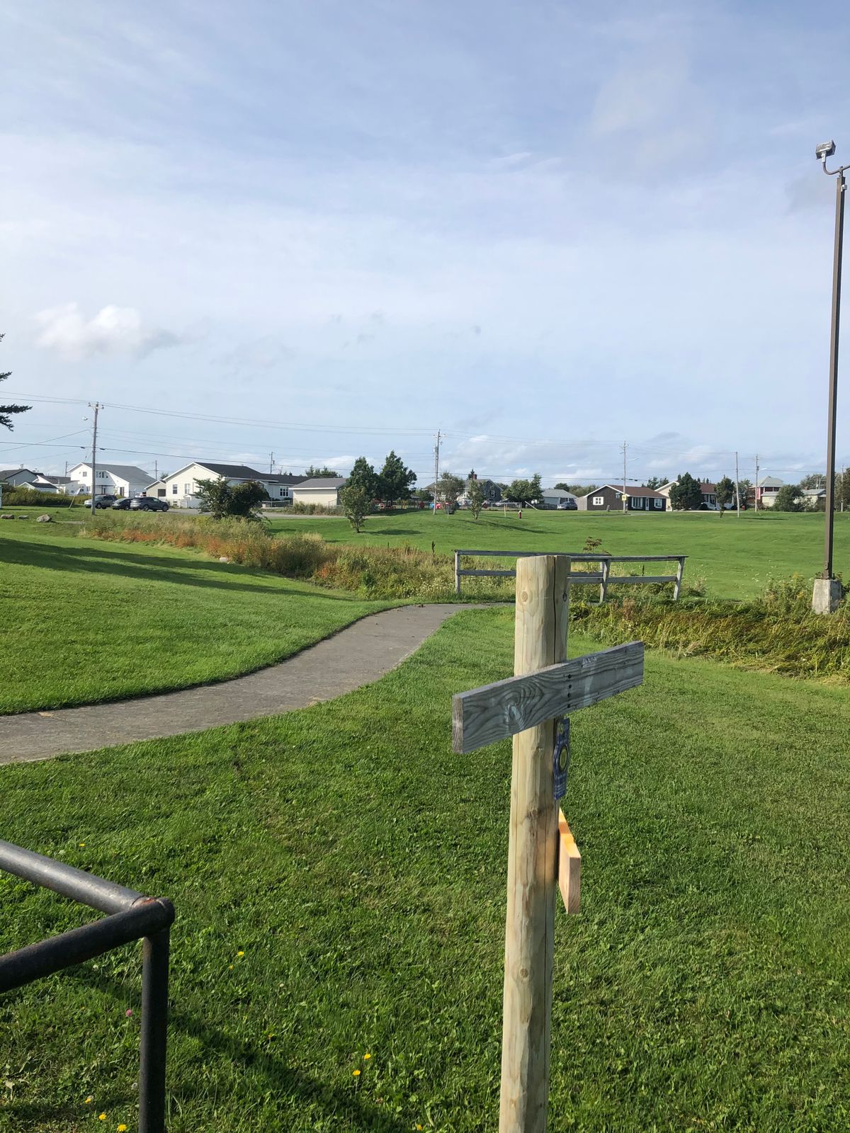 Hole 7 tees by Coal trollies