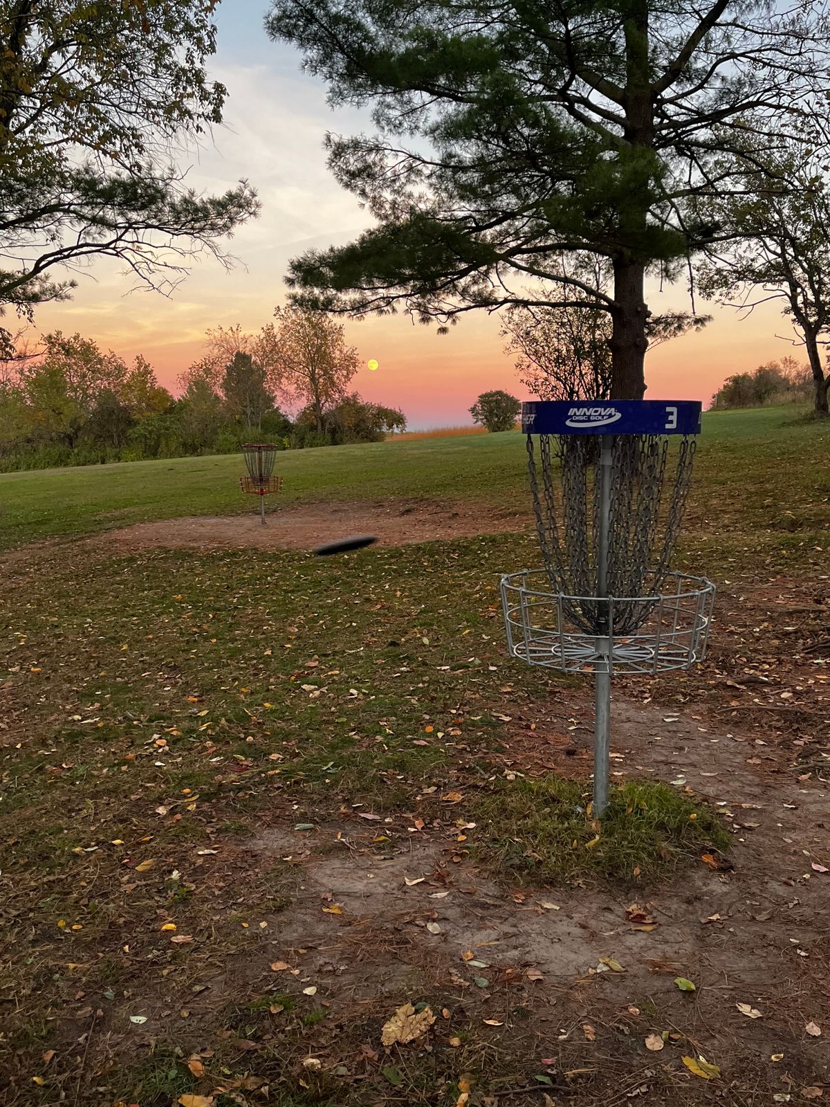 Hole #3 at sundown