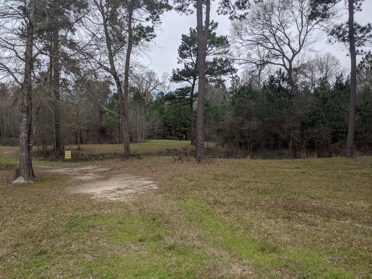 Hole 13 Fairway (over creek to island)