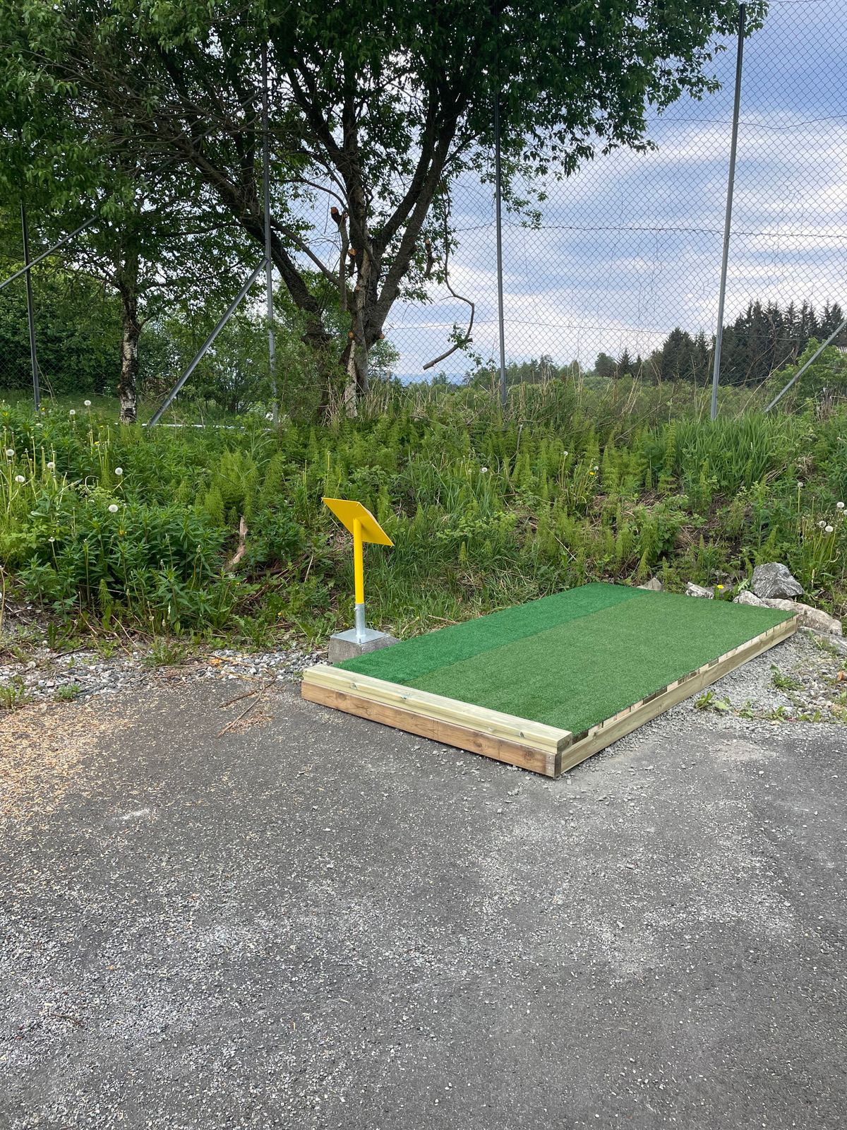 Tee pad hull 1
