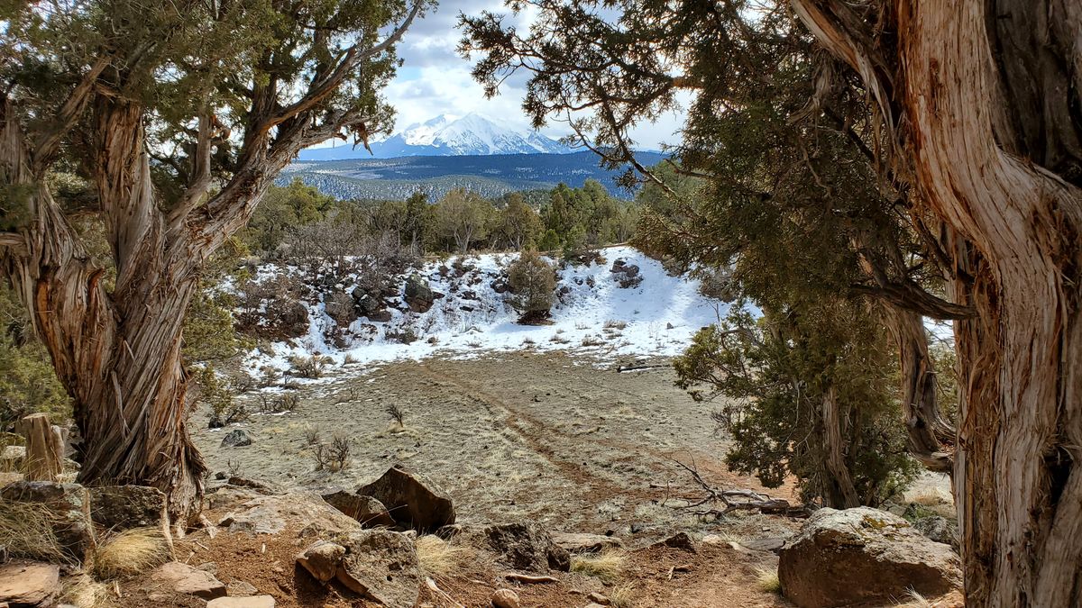 Hole #2 with Mt. Sopris in background.