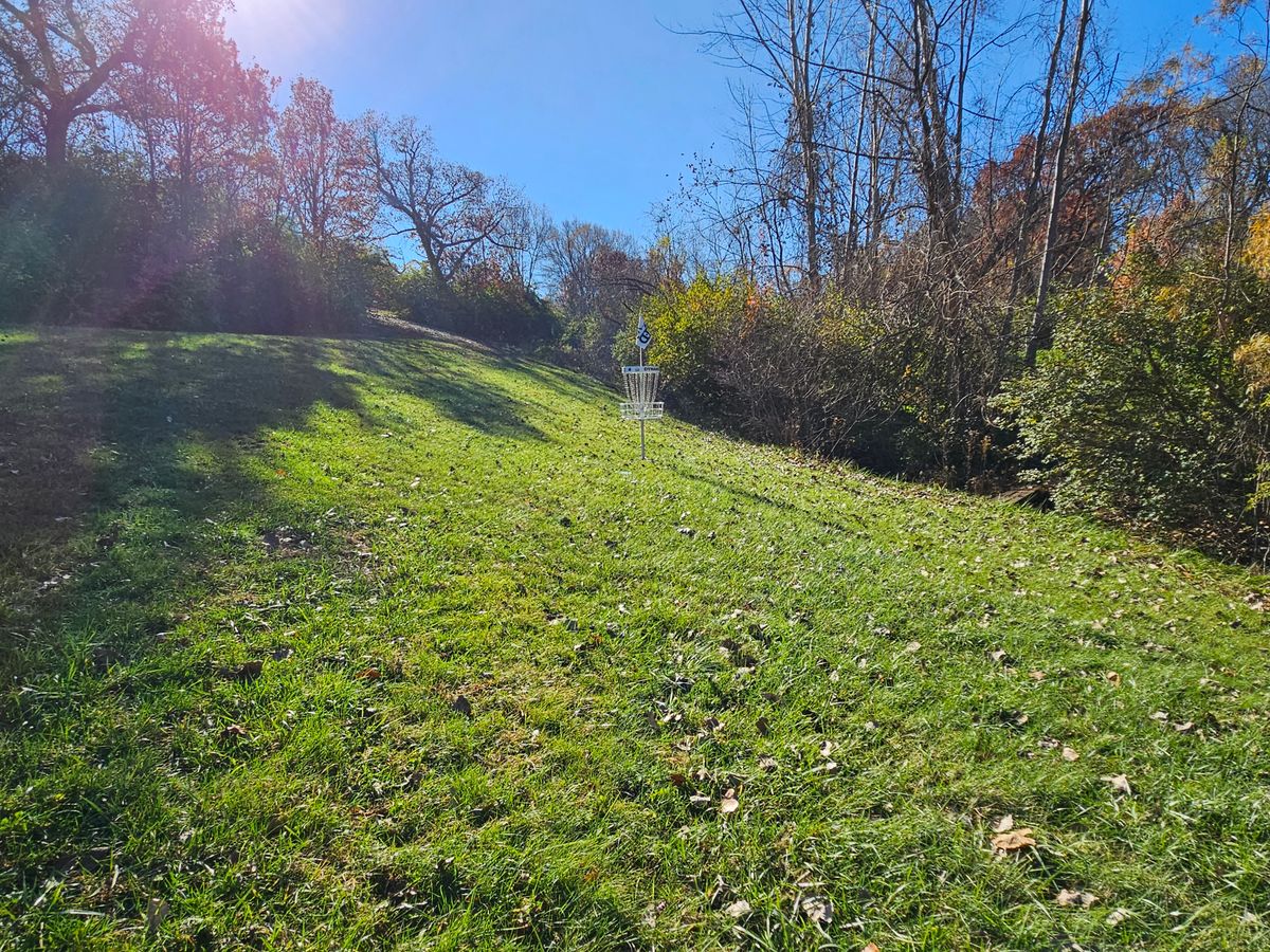 Hole 4 green.