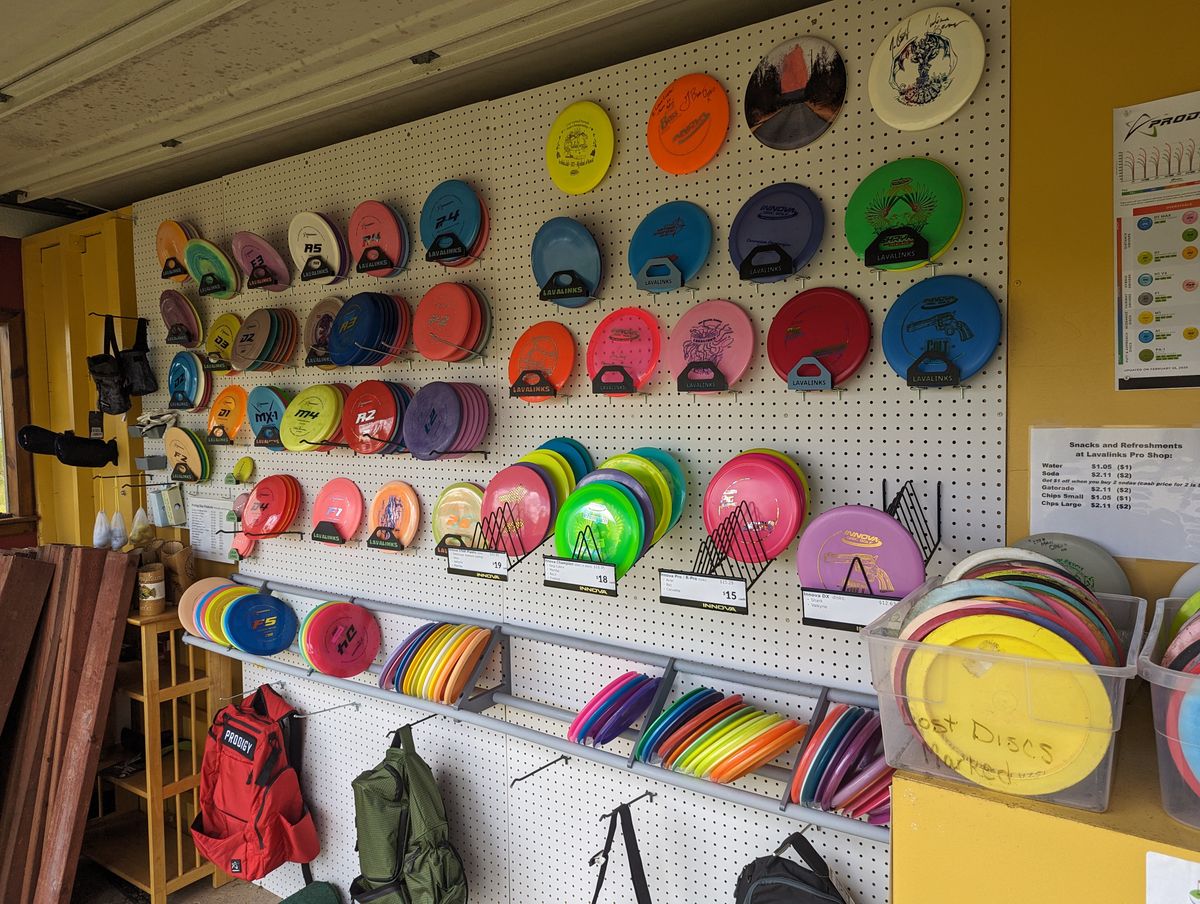 Pro Shop. Mainly prodigy discs.