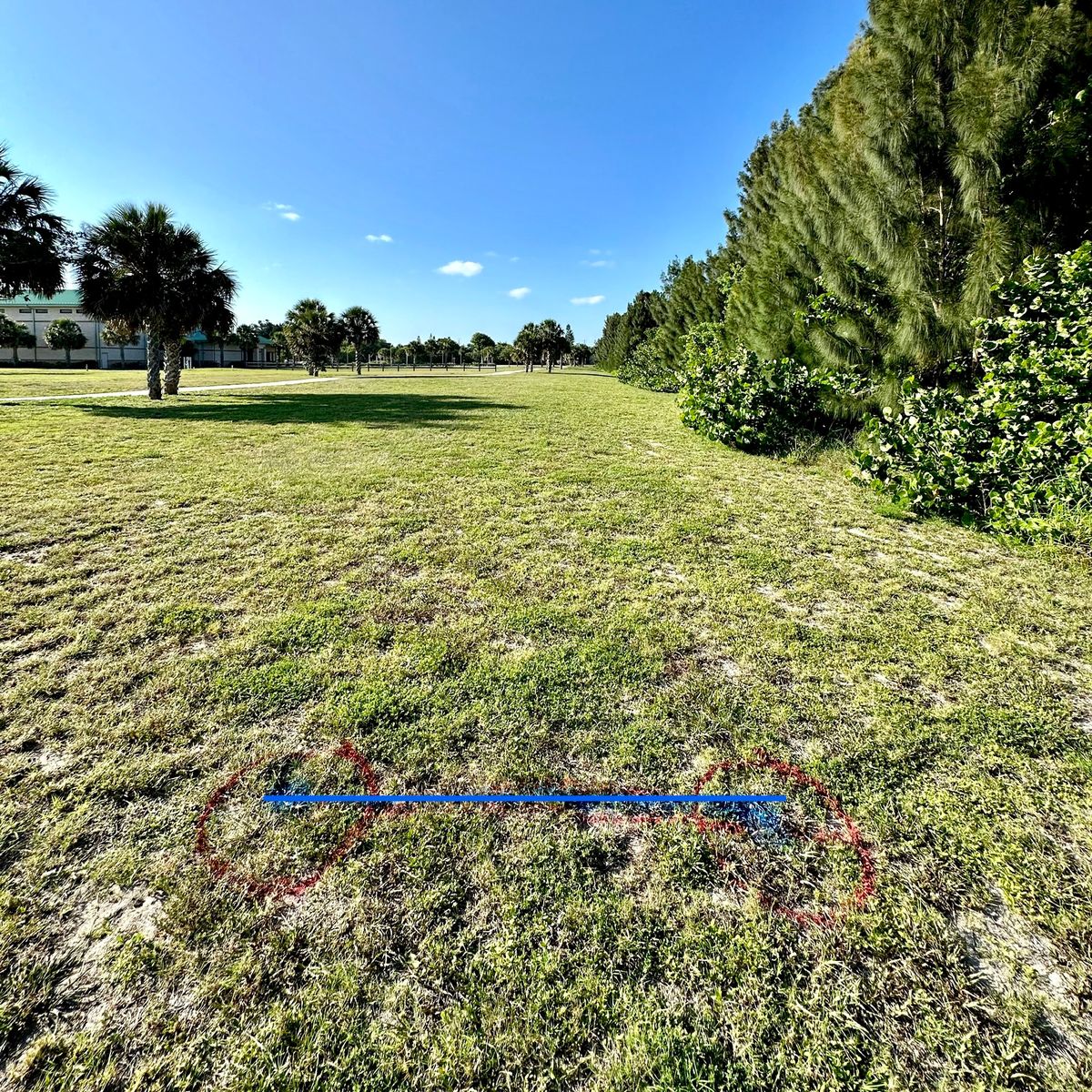 Hole 9 blue