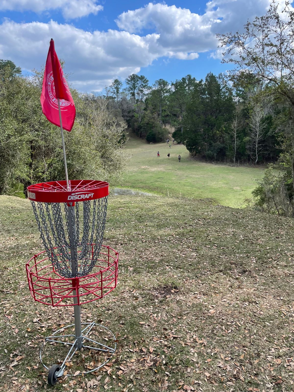2022 Hole 18, looking back towards fairway