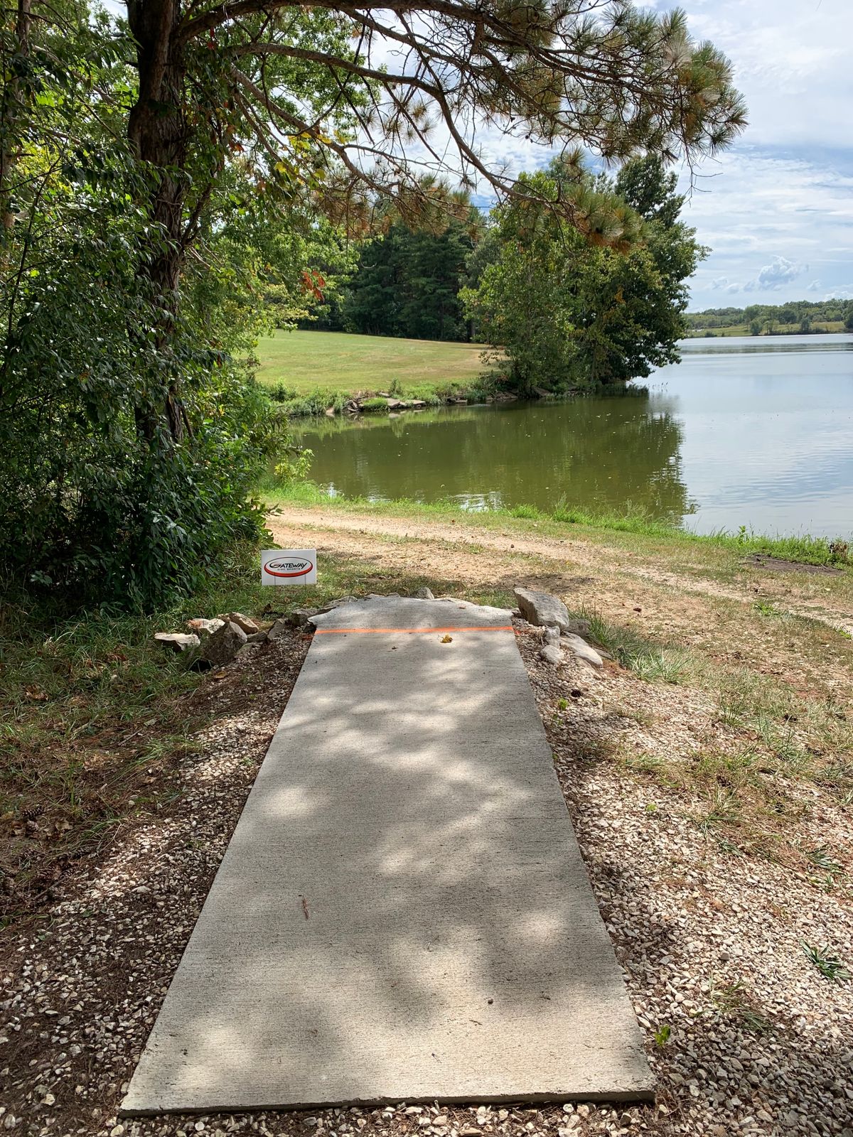 Hole 9 Tee Shot