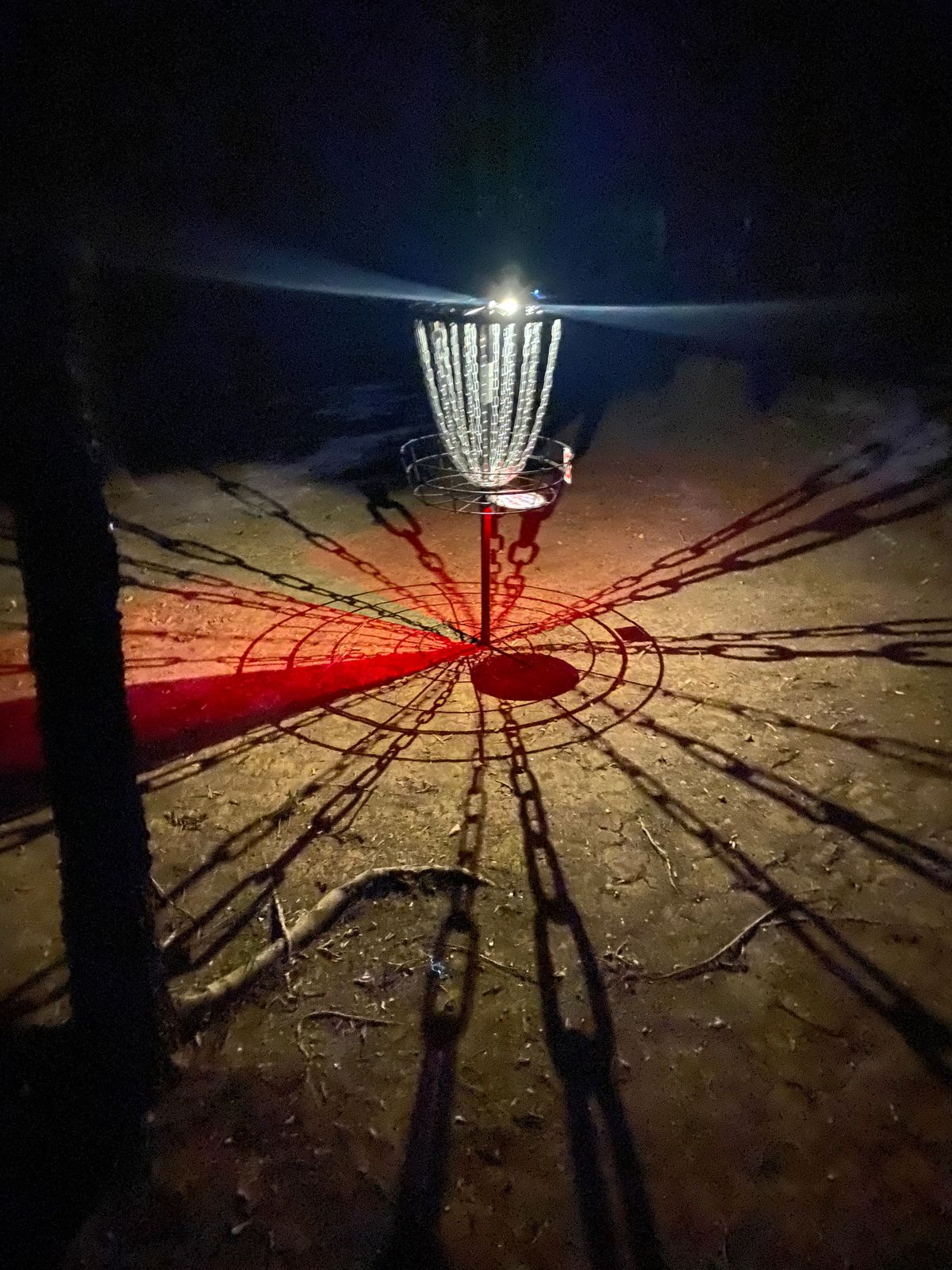 Great time playing at night.