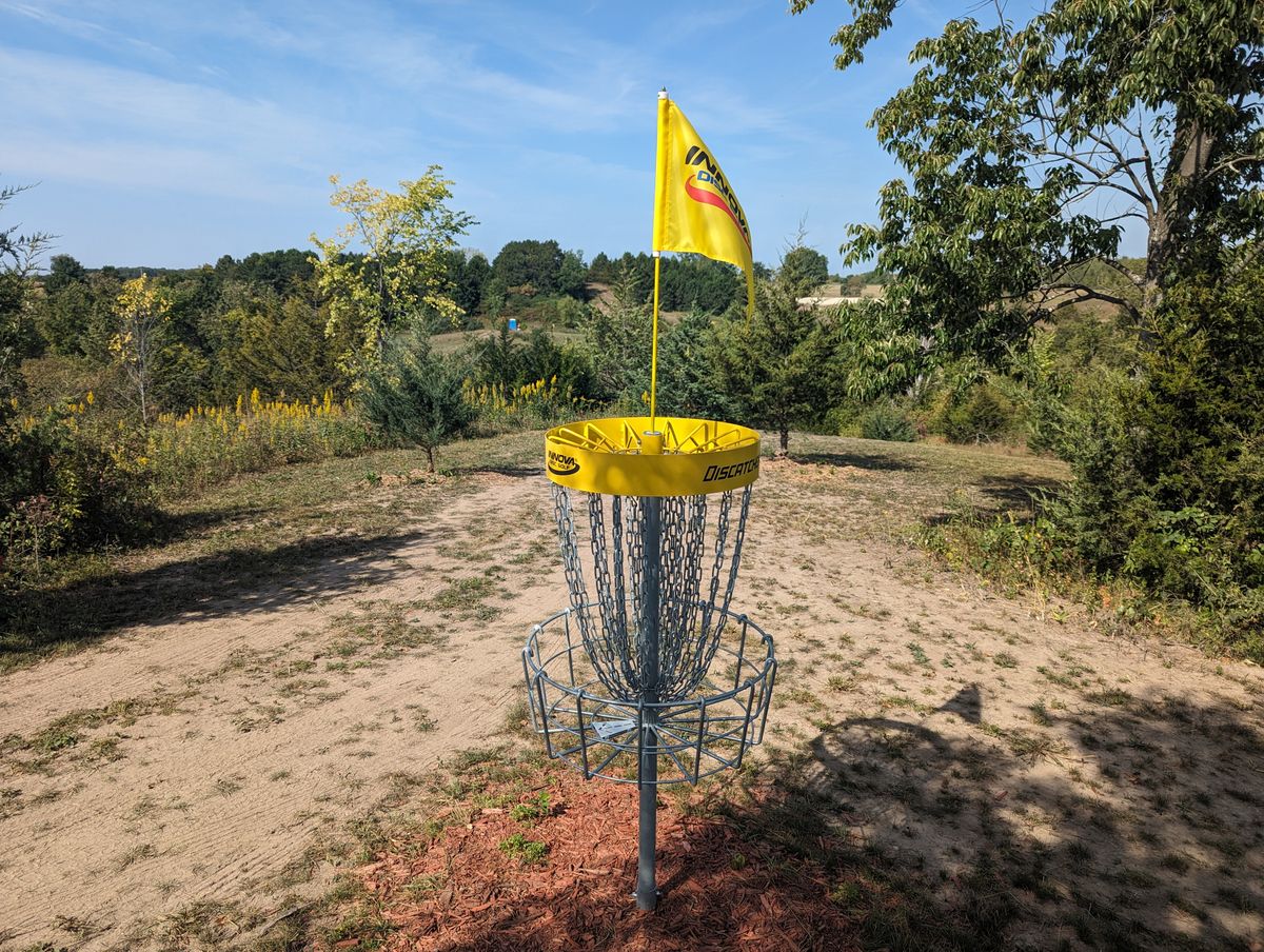 Long Basket looking back at fairway