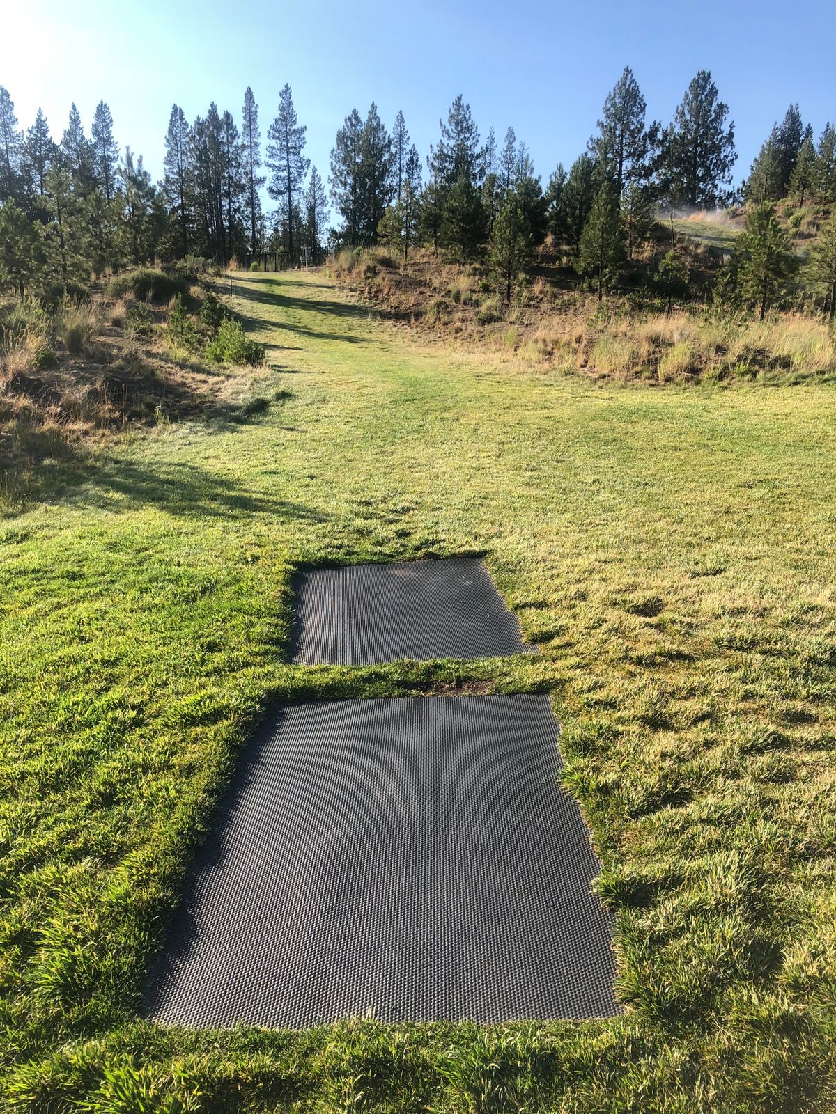 Hole 1, 180~ft uphill