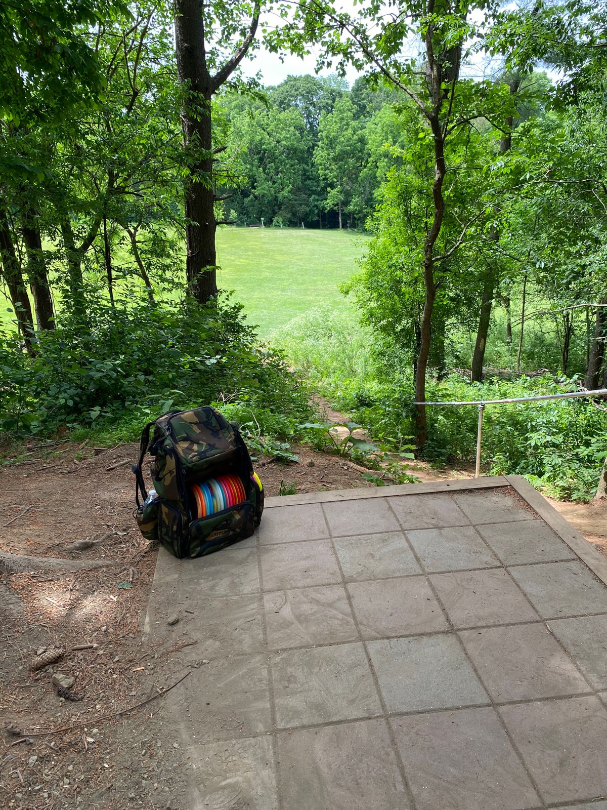 Tee #5 - elevated across the field