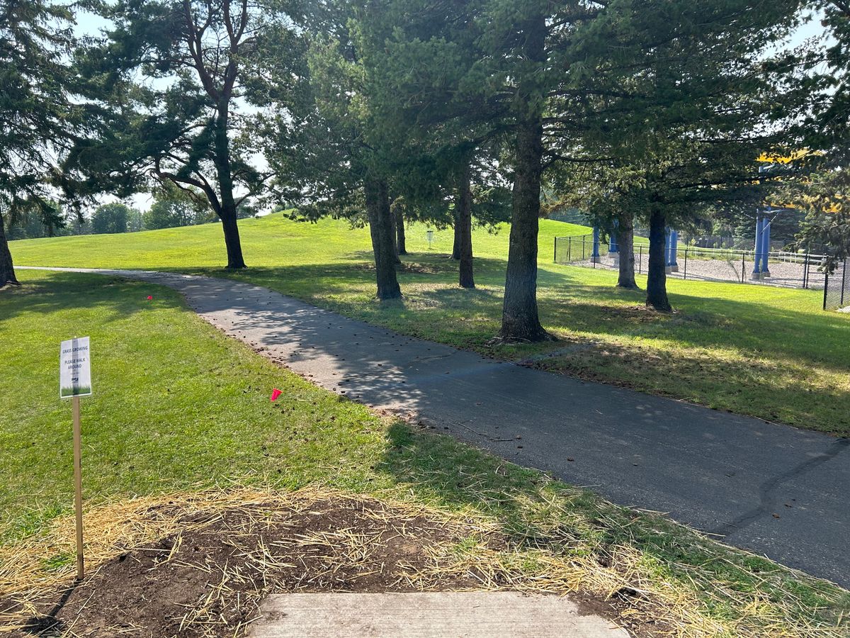 Hole 15, tunnel shot