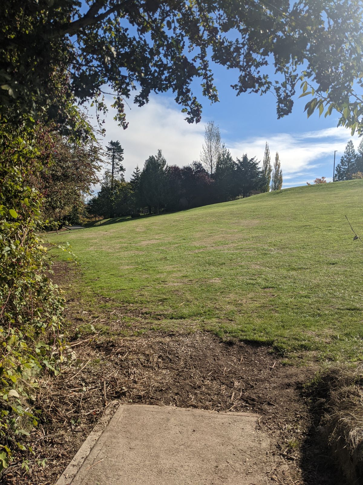 Hole 2 long tee box